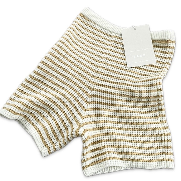 NWT Sabo Skirt Samia Knit Shorts, Size Small - Picture 3 of 12